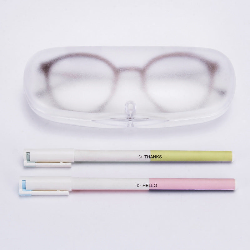 Wholesale Glasses box PVC mirror box myopia Sun frame eye storage box